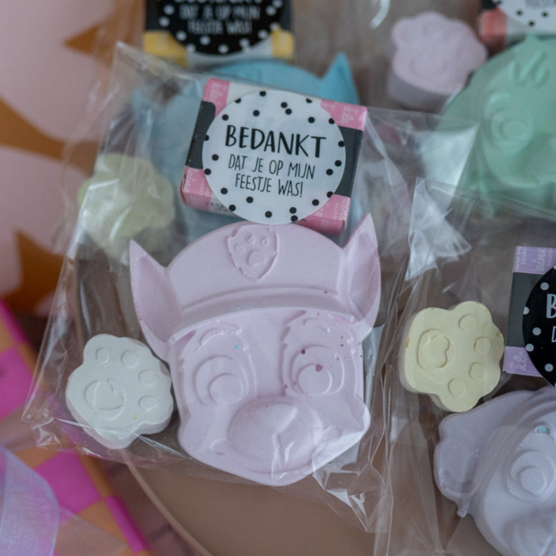 Bedankje kinderfeestje - bedankje partijtje