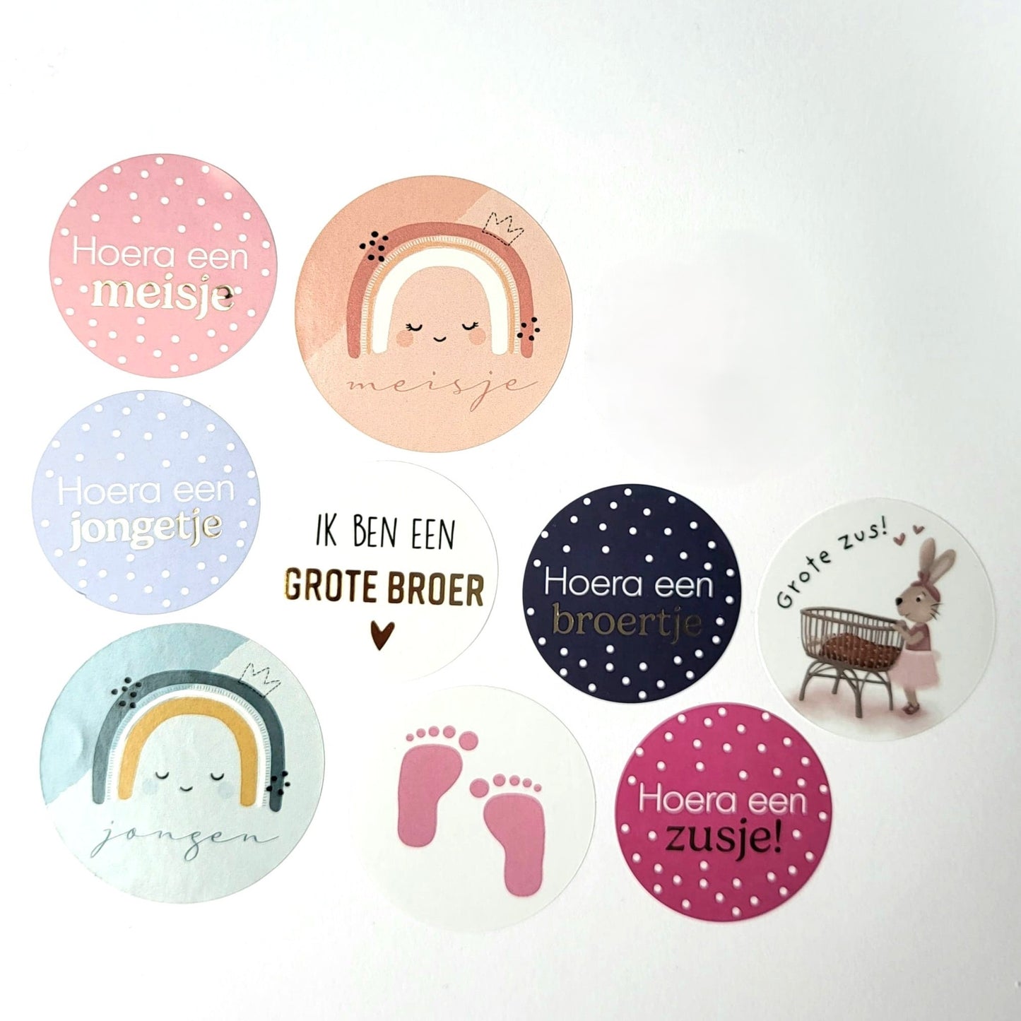 Waskrijt met inkleurkaart blauw