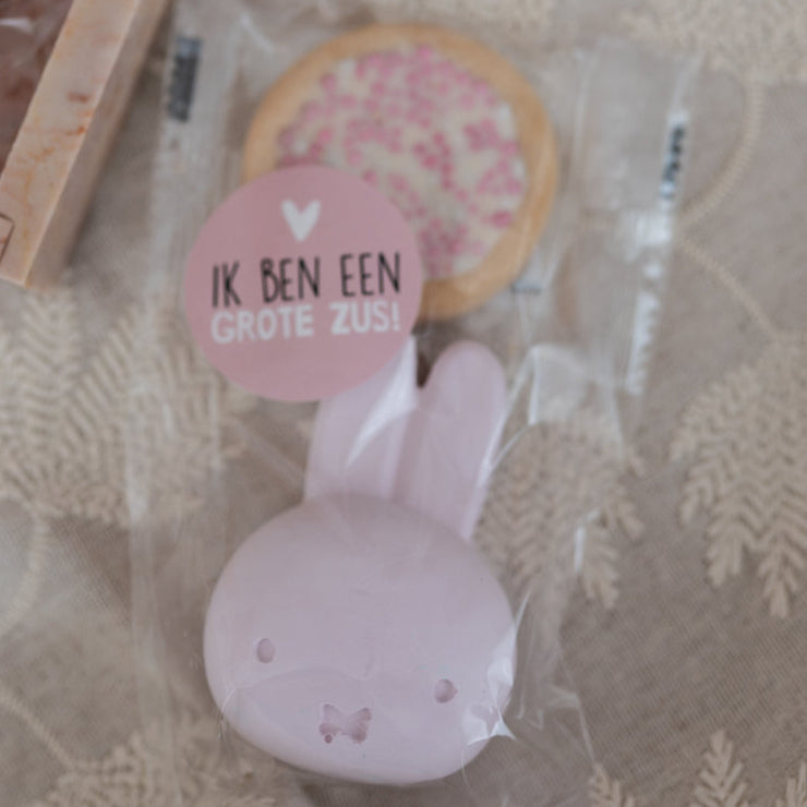 Geboorte traktatie nijntje roze