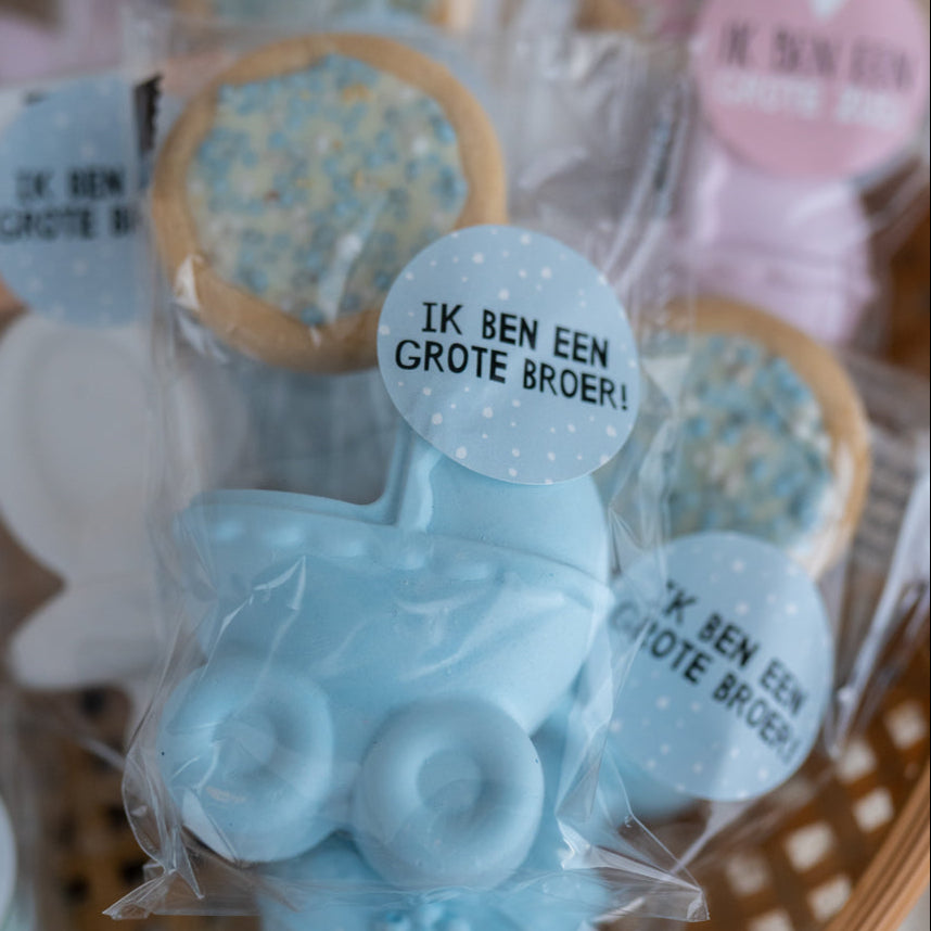 Geboortekoekjes blauw