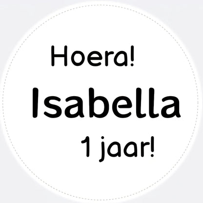 Gepersonaliseerde sticker