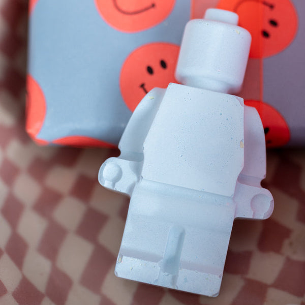 Lego stoepkrijt - stoepkrijtmeid