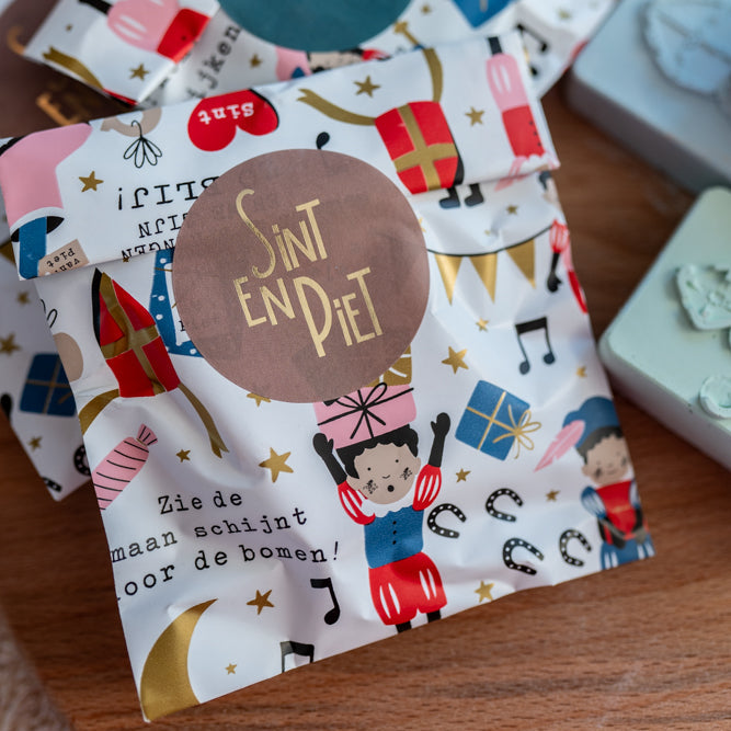 Sinterklaas cadeau stoepkrijt