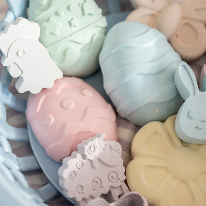 Stoepkrijtmeid paas stoepkrijt