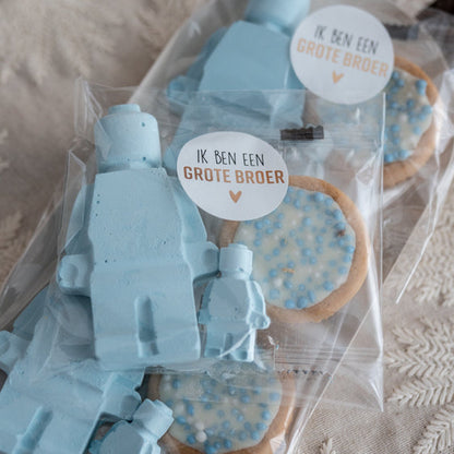 Traktatie Ik ben een grote broer - Stoepkrijtmeid